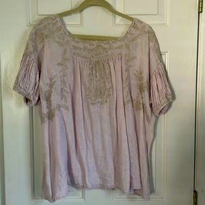 Magnolia Pearl Linen Top
